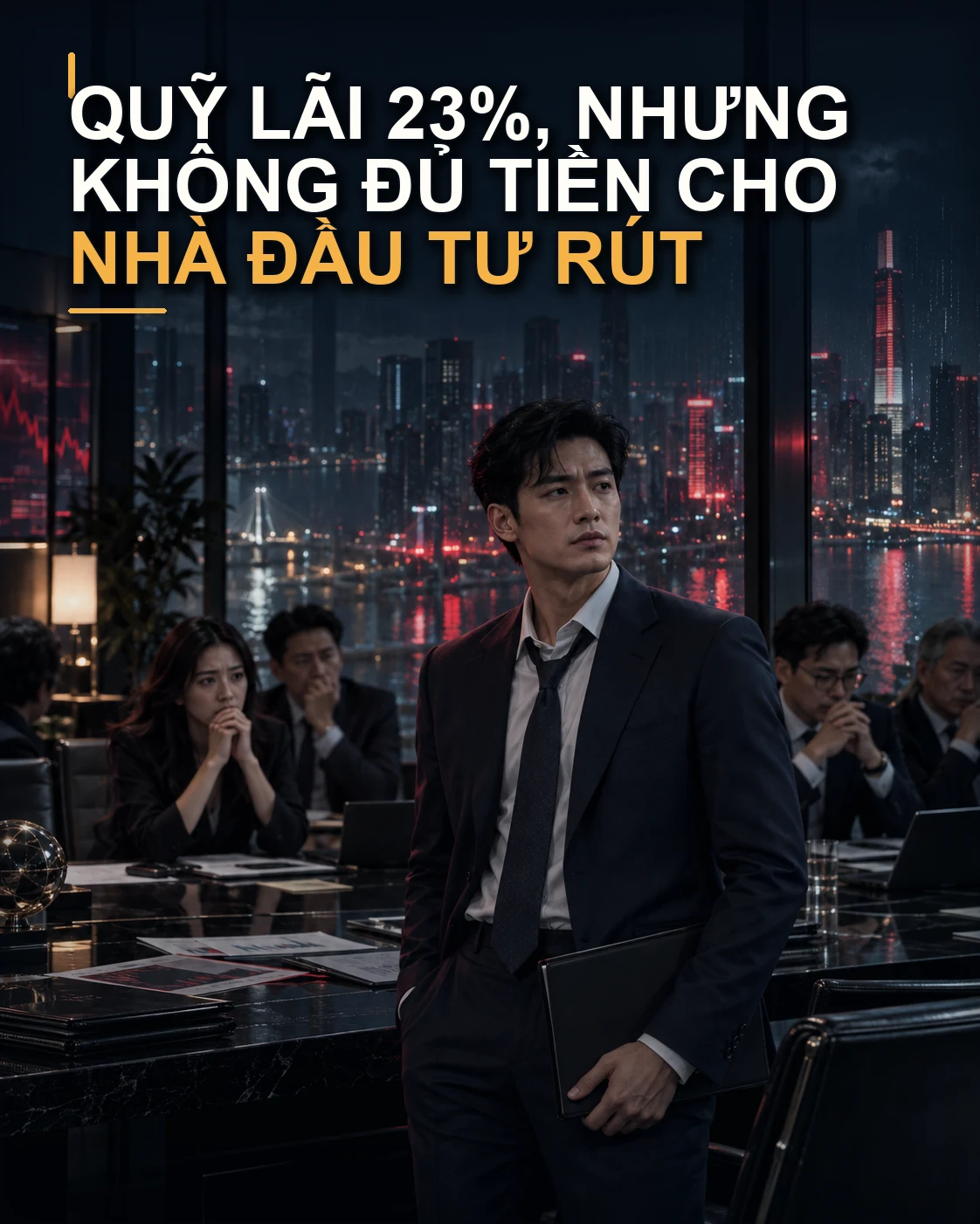 Quỹ Lãi 23%, Nhưng Không Đủ Tiền Cho Nhà Đầu Tư Rút