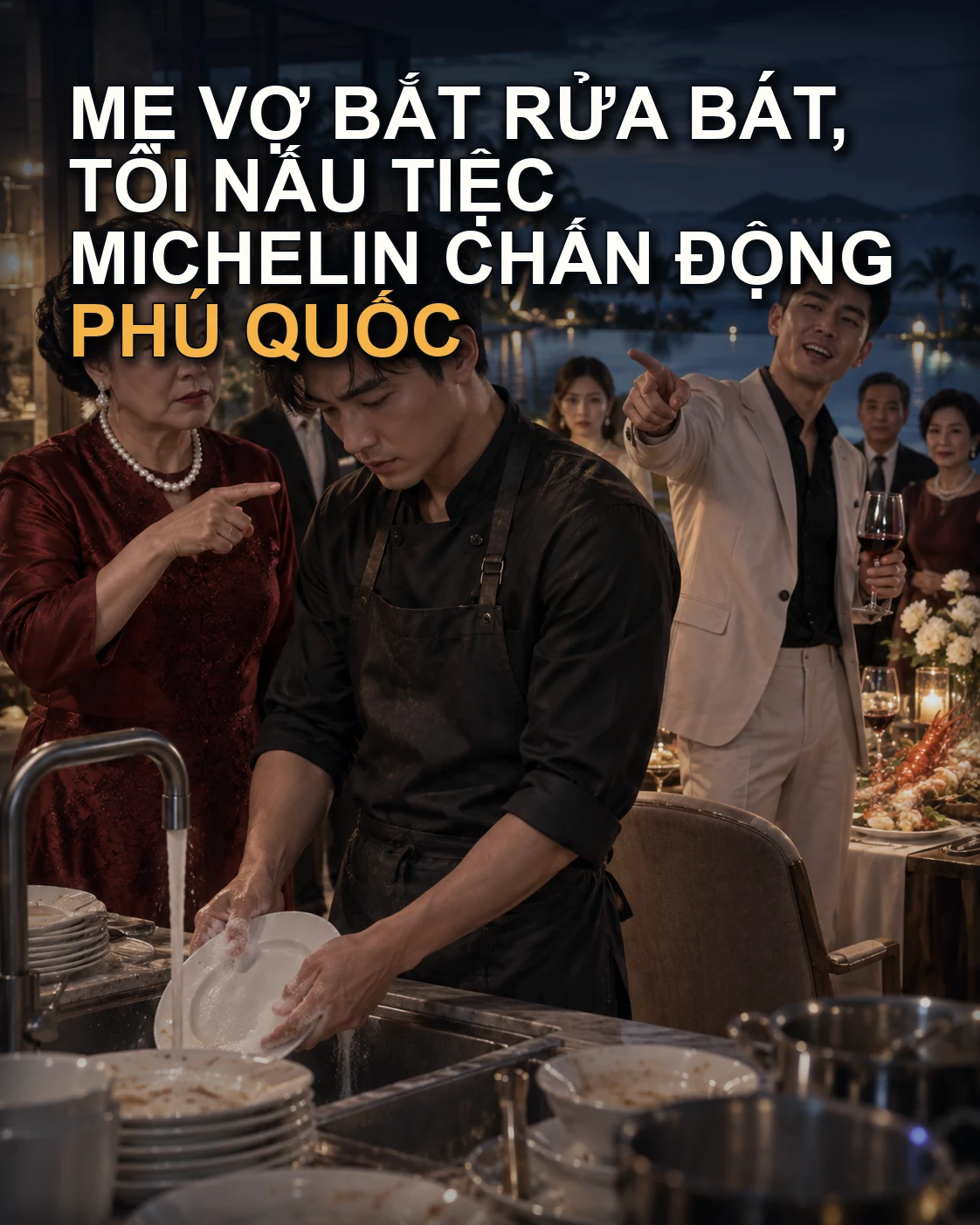 Mẹ Vợ Bắt Rửa Bát, Tôi Nấu Tiệc Michelin Chấn Động Phú Quốc