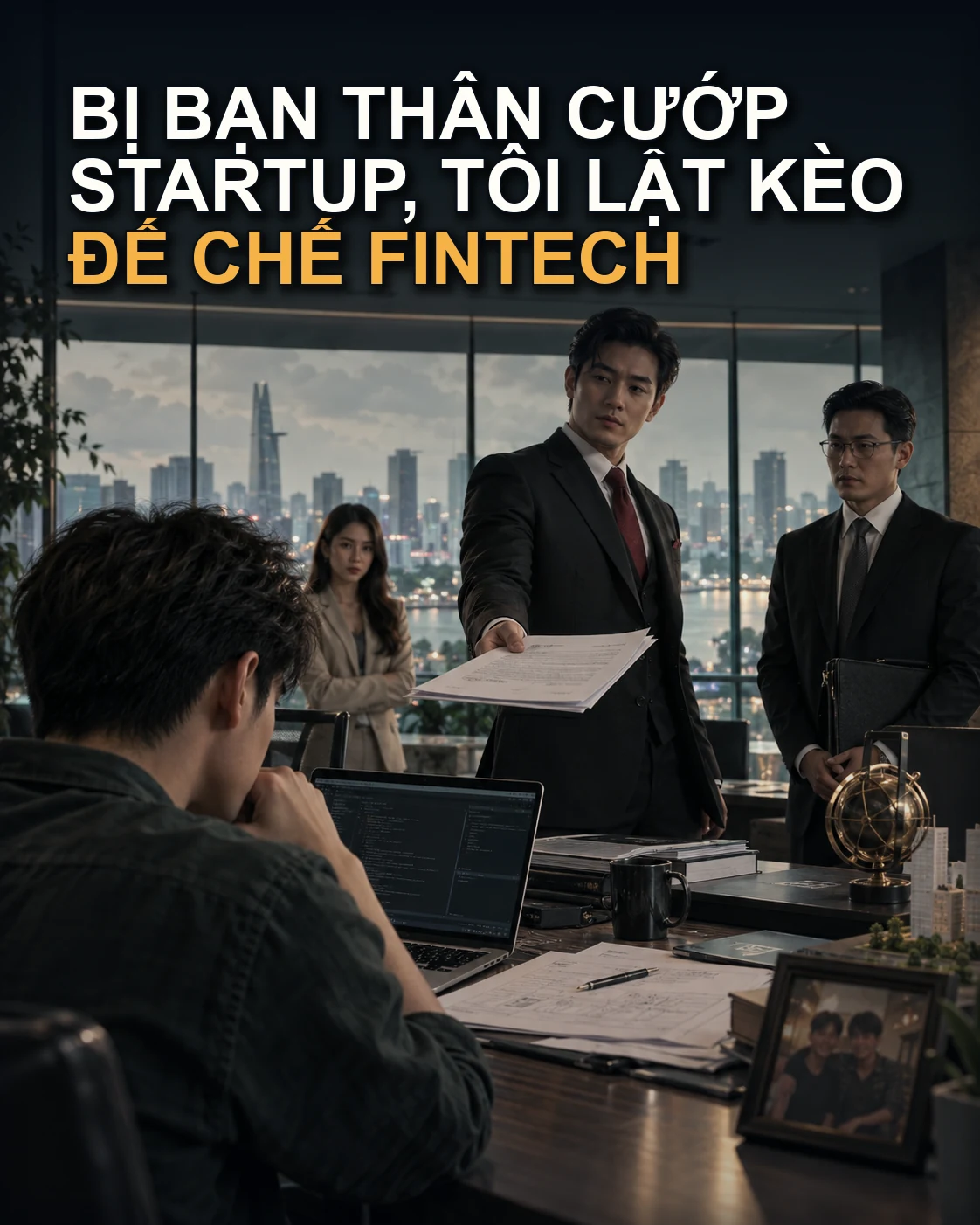 Bị Bạn Thân Cướp Startup, Tôi Lật Kèo Đế Chế FinTech