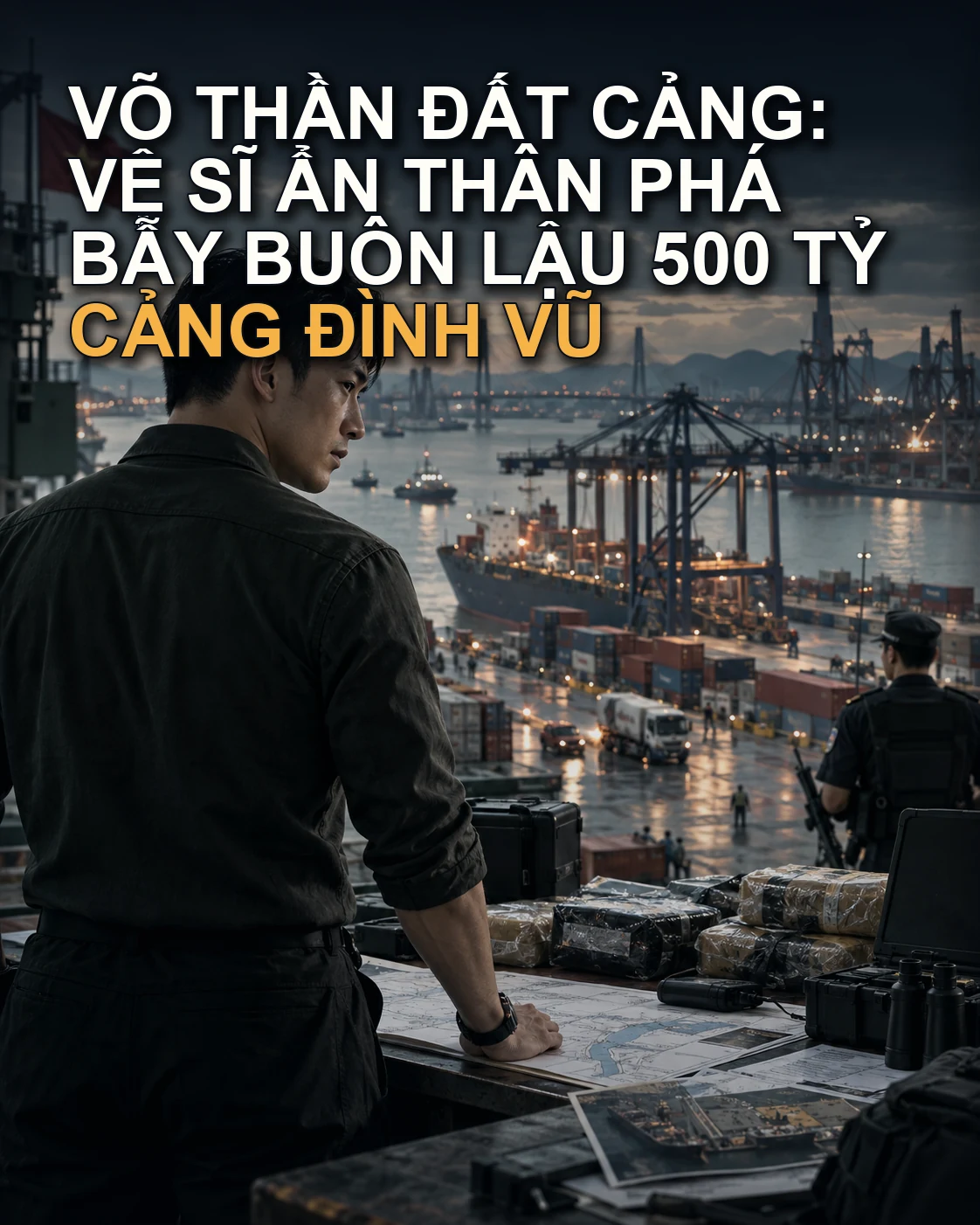 Võ Thần Đất Cảng: Vệ Sĩ Ẩn Thân Phá Bẫy Buôn Lậu 500 Tỷ Cảng Đình Vũ