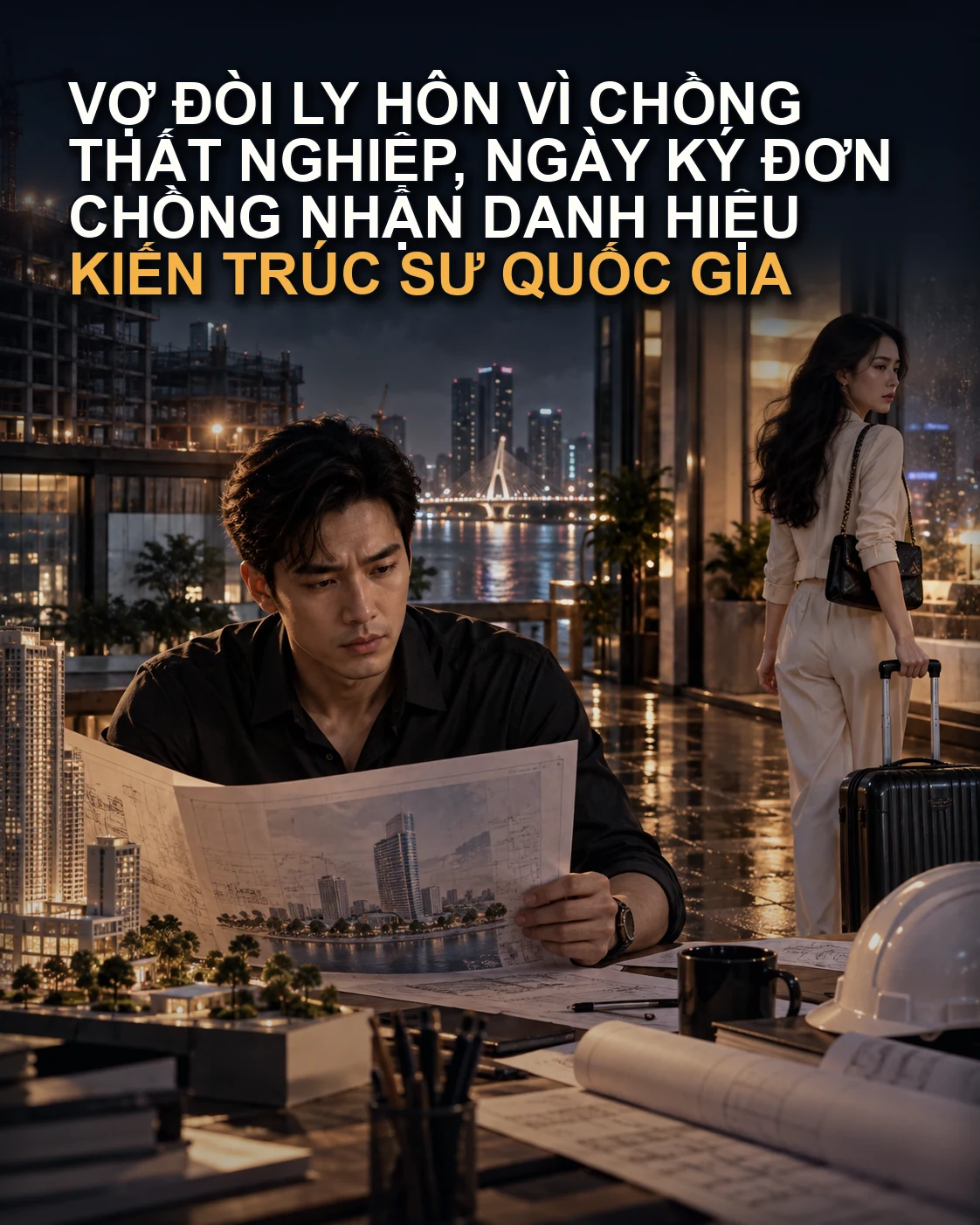 Vợ Đòi Ly Hôn Vì Chồng Thất Nghiệp, Ngày Ký Đơn Chồng Nhận Danh Hiệu Kiến Trúc Sư Quốc Gia