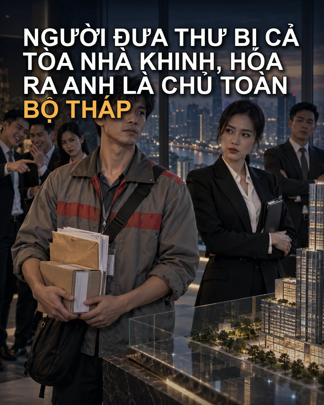 Người Đưa Thư Bị Cả Tòa Nhà Khinh, Hóa Ra Anh Là Chủ Toàn Bộ Tháp