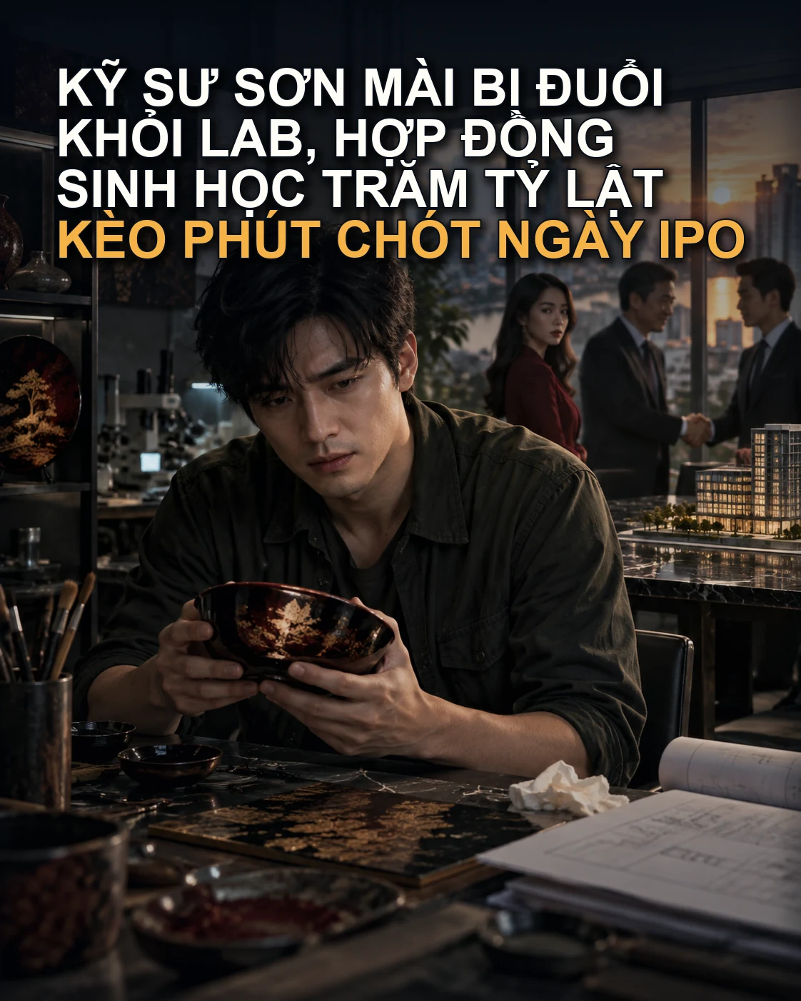 Kỹ Sư Sơn Mài Bị Đuổi Khỏi Lab, Hợp Đồng Sinh Học Trăm Tỷ Lật Kèo Phút Chót Ngày IPO
