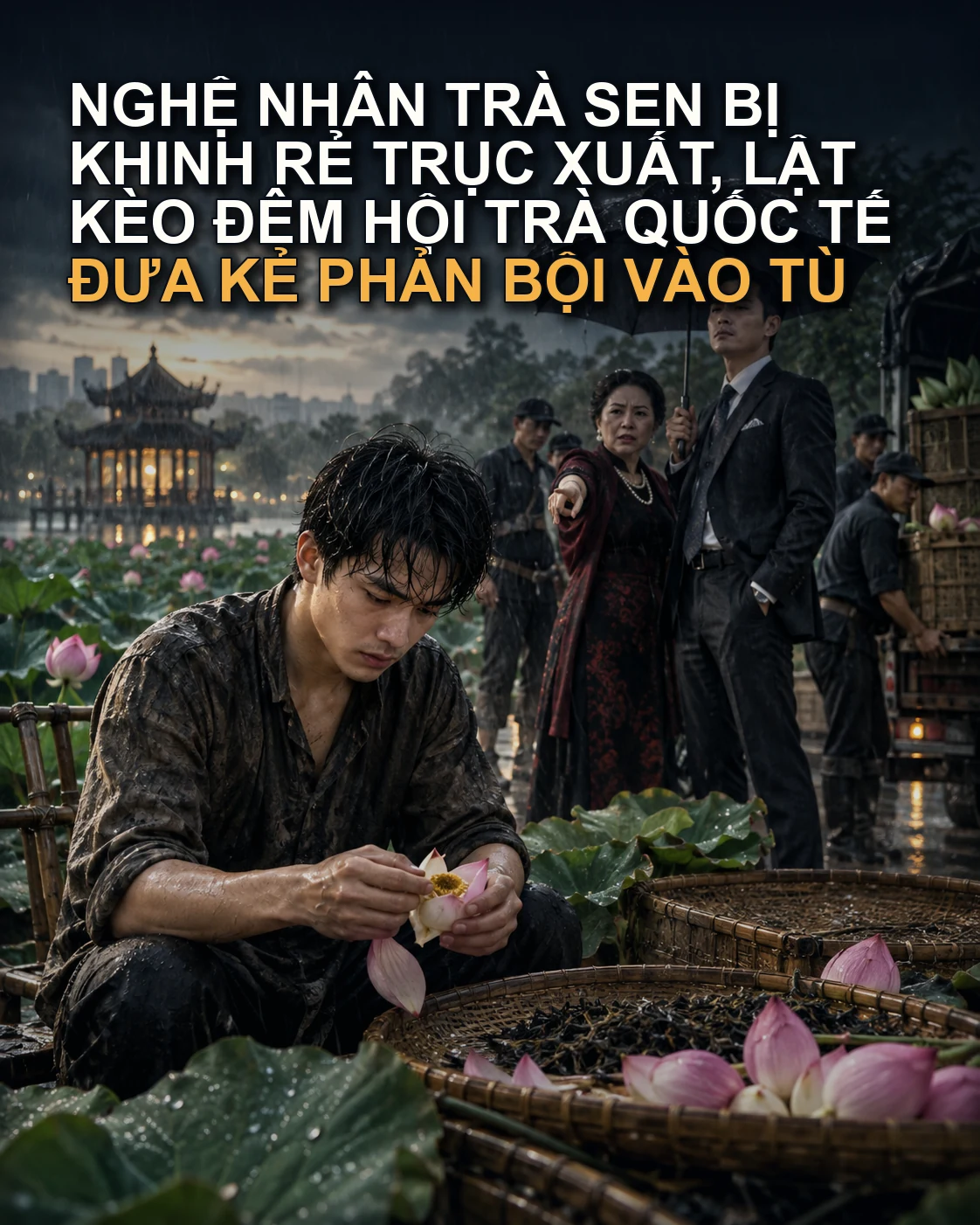Nghệ Nhân Trà Sen Bị Khinh Rẻ Trục Xuất, Lật Kèo Đêm Hội Trà Quốc Tế Đưa Kẻ Phản Bội Vào Tù