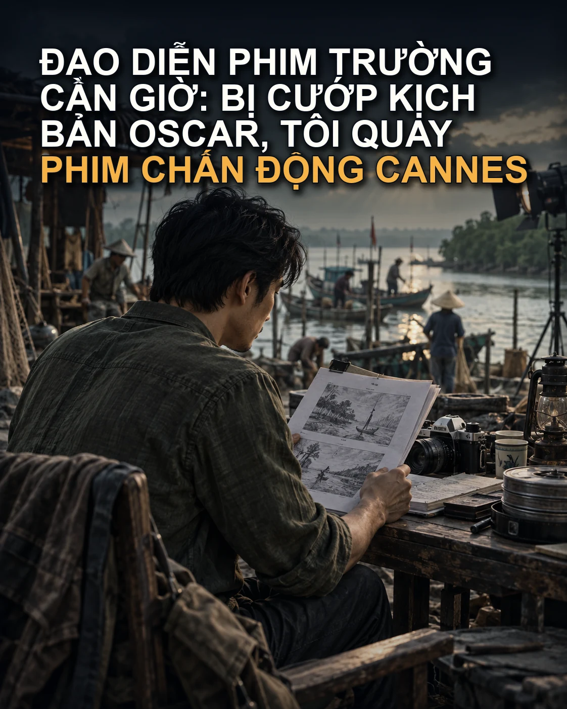 Đạo Diễn Phim Trường Cần Giờ: Bị Cướp Kịch Bản Oscar, Tôi Quay Phim Chấn Động Cannes