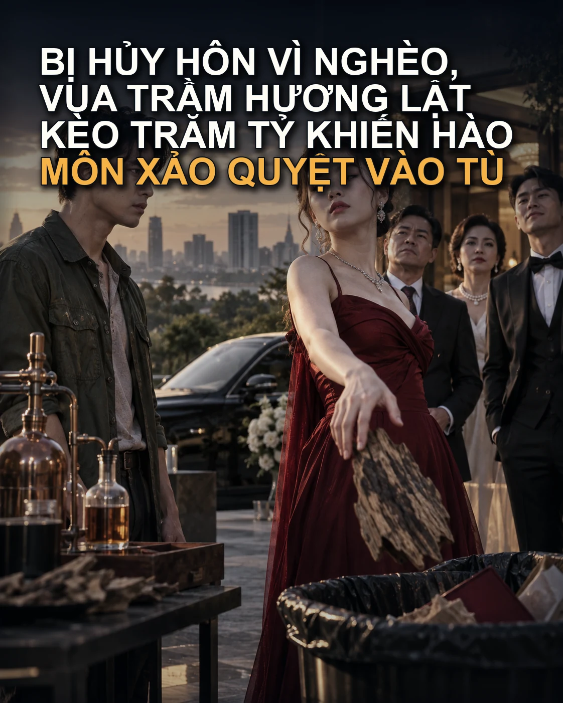 Bị Hủy Hôn Vì Nghèo, Vua Trầm Hương Lật Kèo Trăm Tỷ Khiến Hào Môn Xảo Quyệt Vào Tù