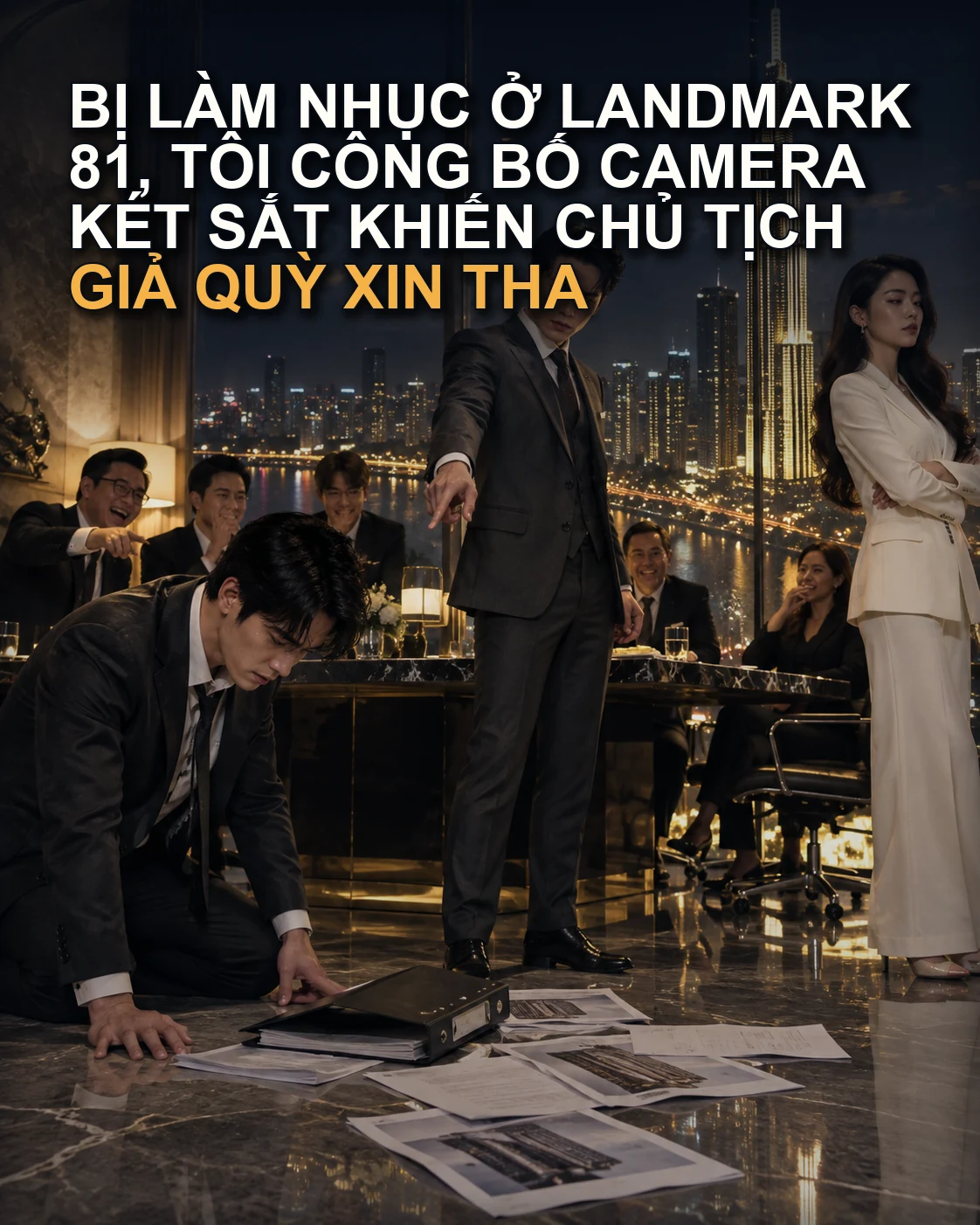 Bị Làm Nhục Ở Landmark 81, Tôi Công Bố Camera Két Sắt Khiến Chủ Tịch Giả Quỳ Xin Tha
