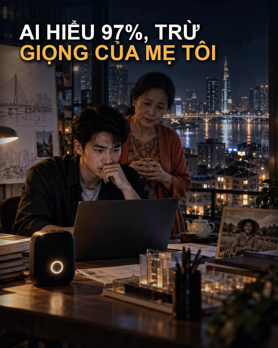 AI Hiểu 97%, Trừ Giọng Của Mẹ Tôi