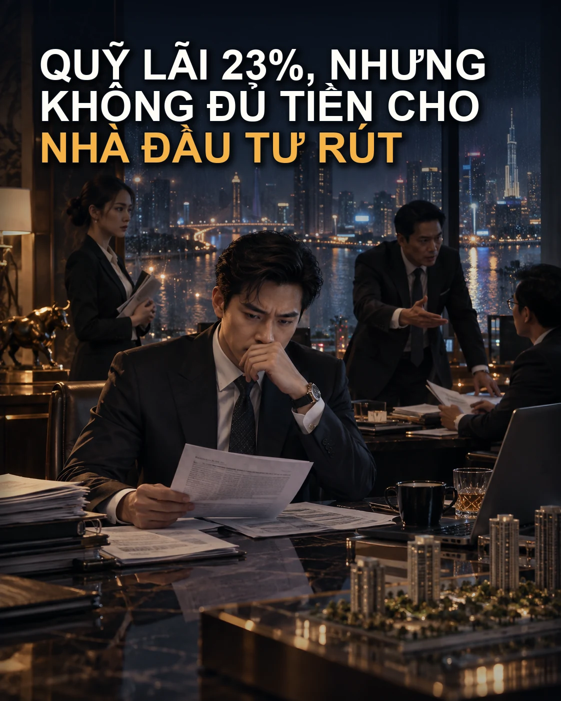 Quỹ Lãi 23%, Nhưng Không Đủ Tiền Cho Nhà Đầu Tư Rút