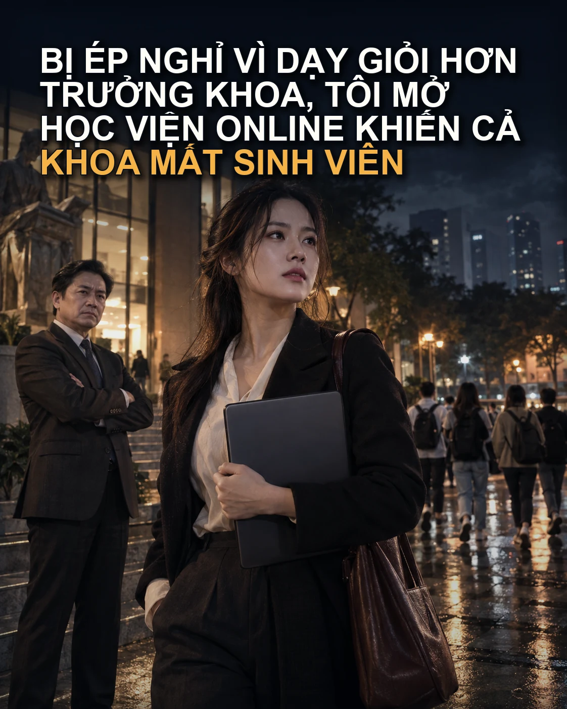 Bị Ép Nghỉ Vì Dạy Giỏi Hơn Trưởng Khoa, Tôi Mở Học Viện Online Khiến Cả Khoa Mất Sinh Viên