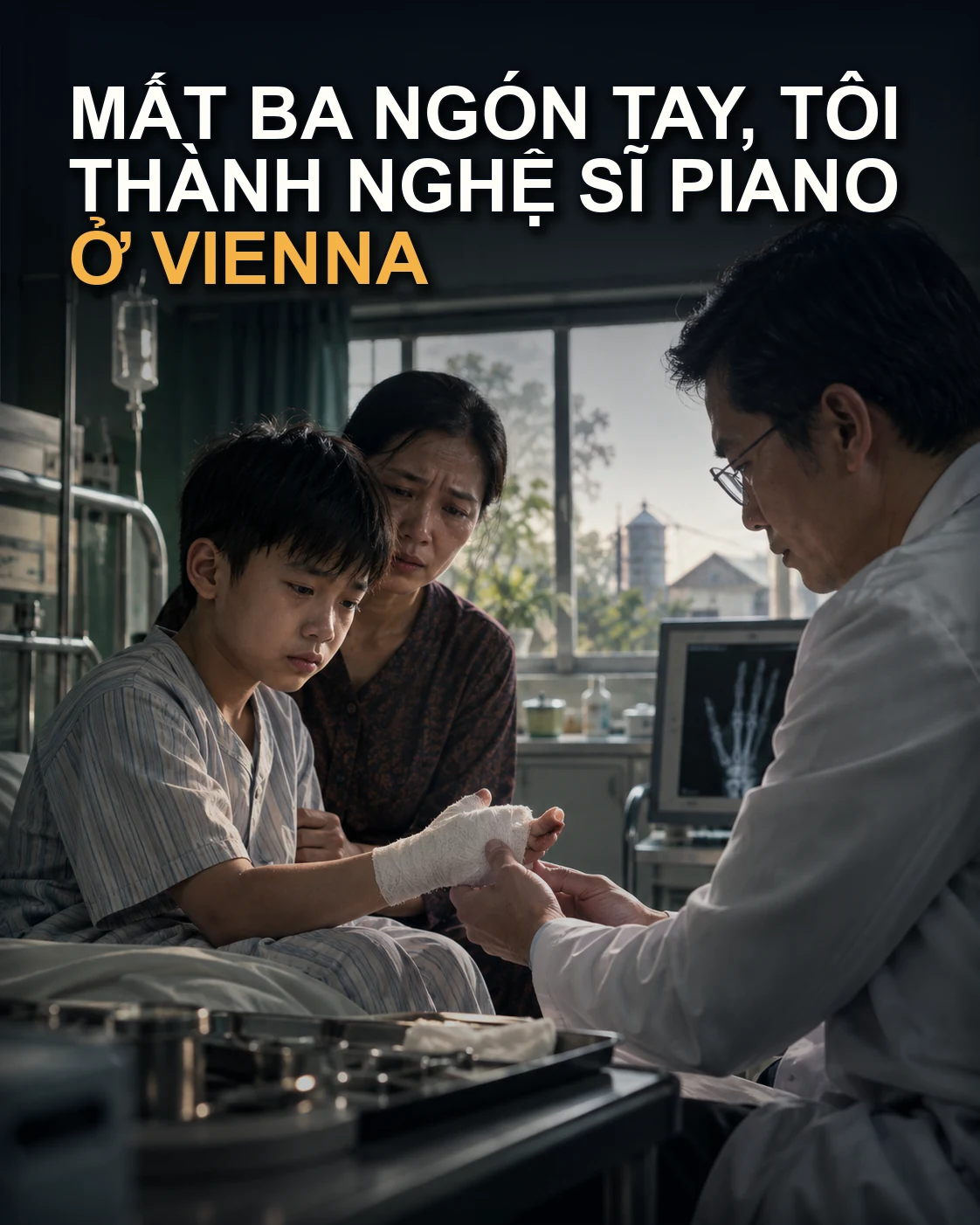 Mất Ba Ngón Tay, Tôi Thành Nghệ Sĩ Piano Ở Vienna