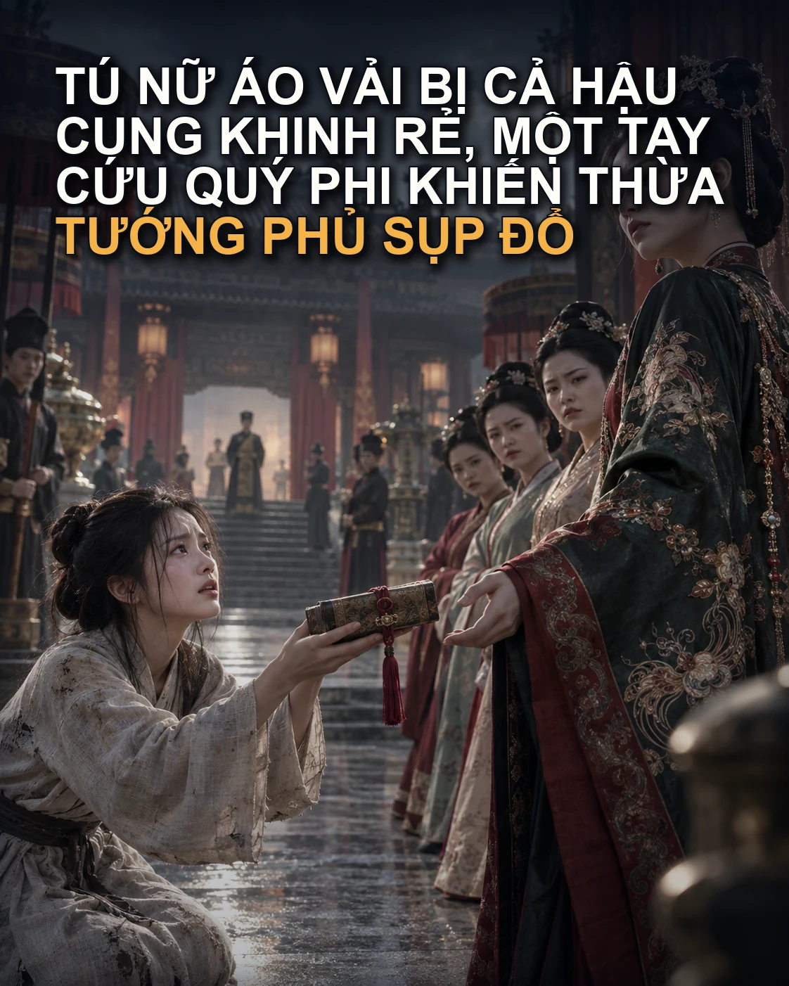 Tú Nữ Áo Vải Bị Cả Hậu Cung Khinh Rẻ, Một Tay Cứu Quý Phi Khiến Thừa Tướng Phủ Sụp Đổ