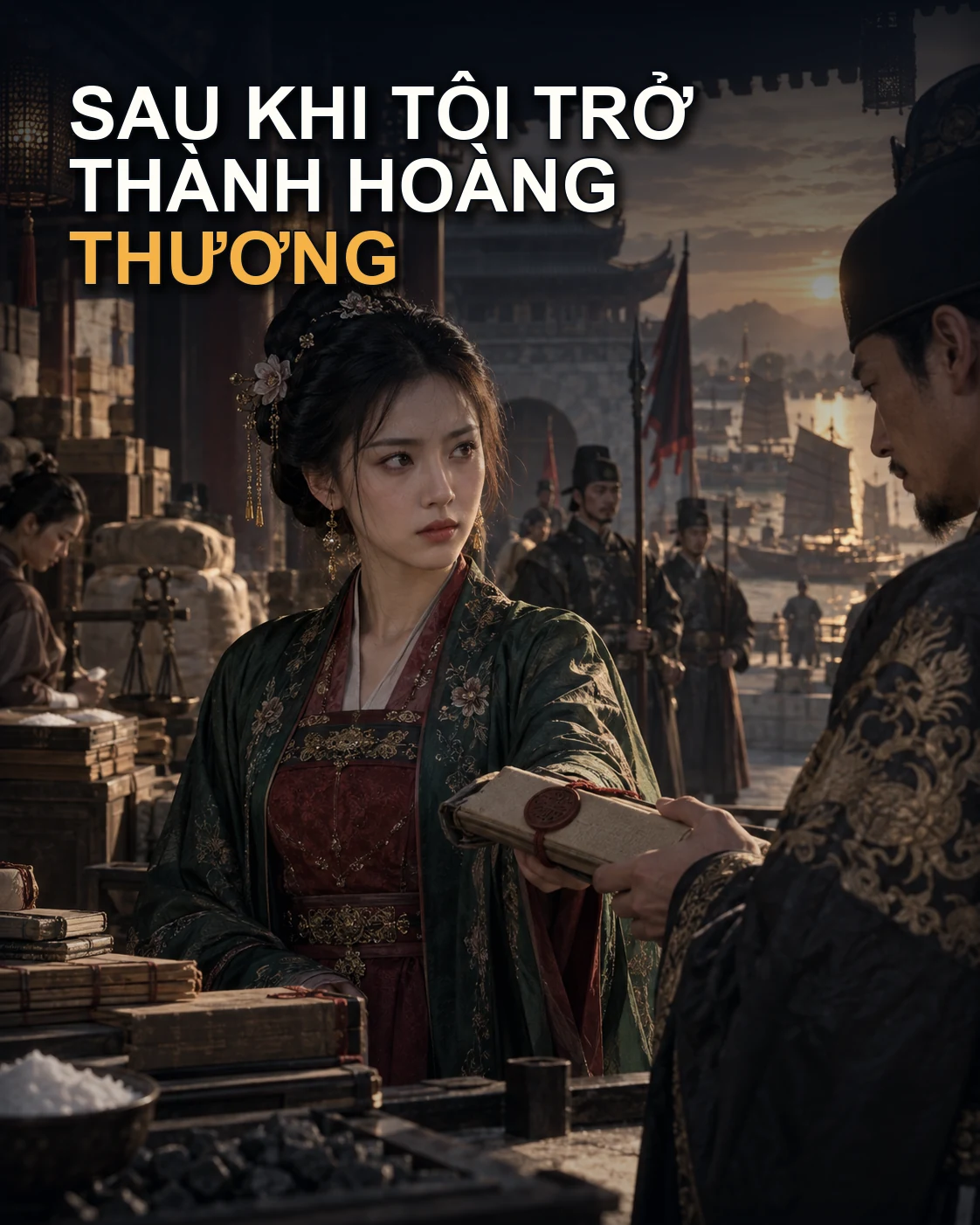 Bìa Sau Khi Tôi Trở Thành Hoàng Thương
