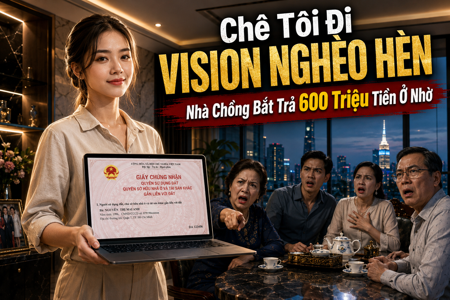 Chê Tôi Đi Vision Nghèo Hèn, Nhà Chồng Bắt Trả 600 Triệu Tiền Ở Nhờ