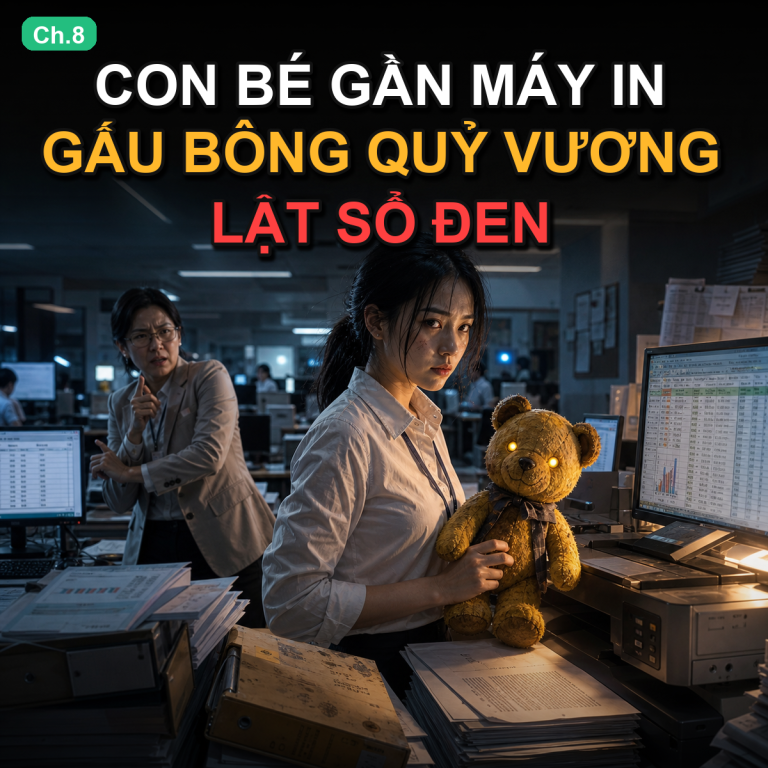 Cô Gái Bị Gọi Là Con Bé Gần Máy In, Gấu Bông Quỷ Vương Giúp Cô Lật Mặt Cả Phòng Kế Toán