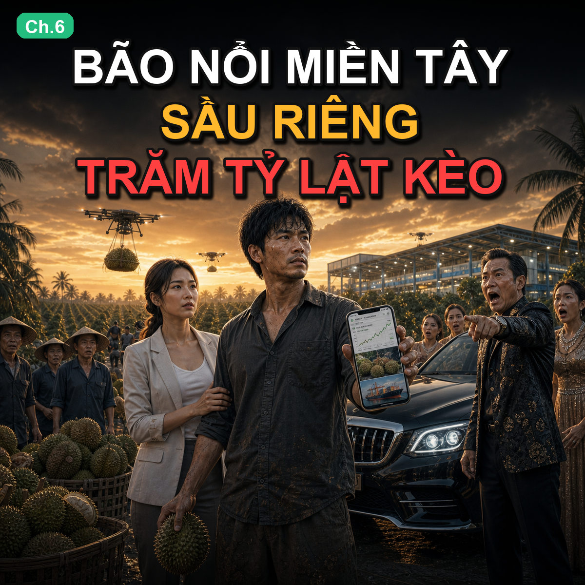 Bão Nổi Miền Tây: Vương Quốc Sầu Riêng Trăm Tỷ