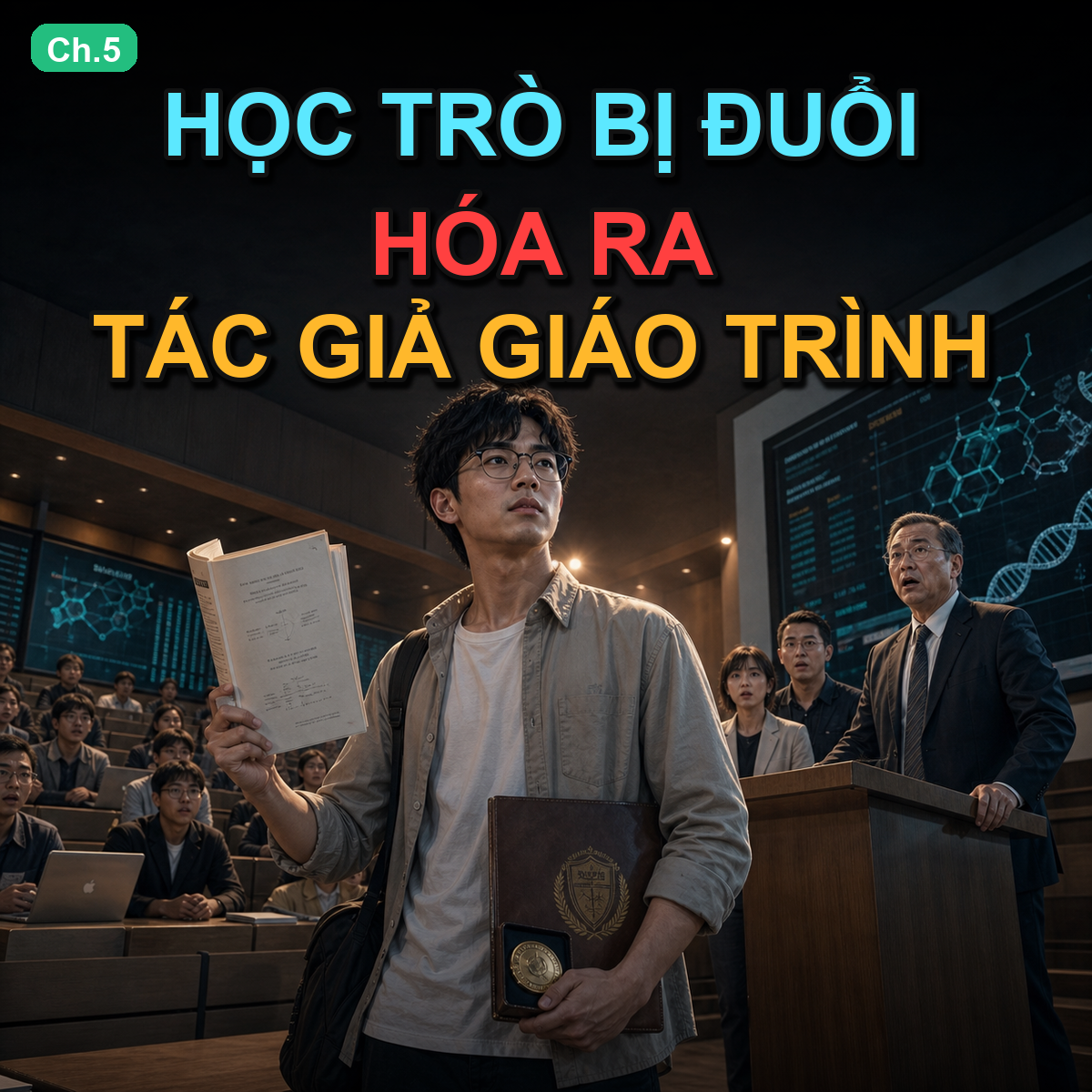 Giáo Sư Đuổi Học Trò Ra Khỏi Lớp Vì Dốt, Học Trò Đó Là Tác Giả Giáo Trình Giáo Sư Đang Dạy