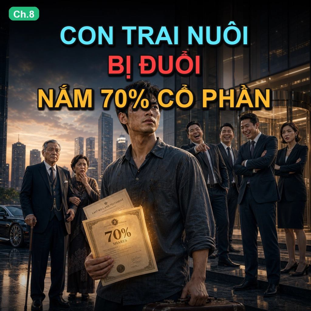 Con Trai Nuôi Bị Đuổi Ra Khỏi Tập Đoàn, Di Chúc Ông Nội Trao Lại 70% Cổ Phần