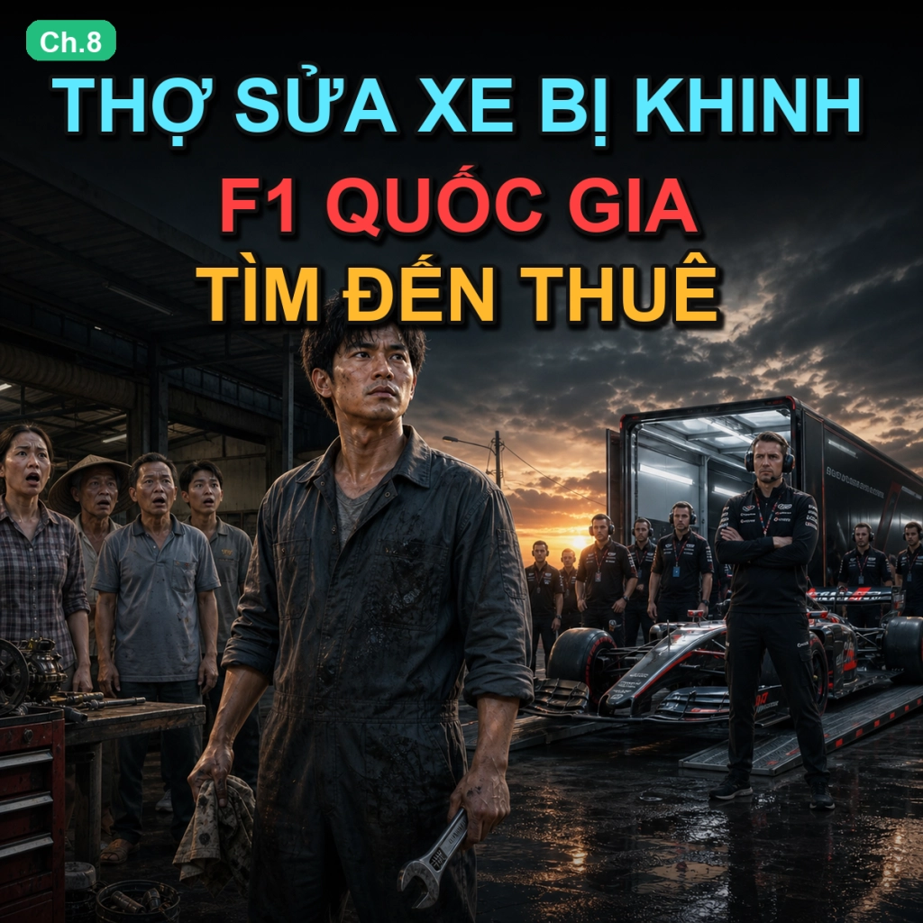 Thợ Sửa Xe Bị Cả Xóm Khinh, Khi Đội Đua F1 Quốc Gia Tìm Đến Thuê Anh Làm Kỹ Sư Trưởng