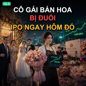 Cô Gái Bán Hoa Bị Đuổi Khỏi Tiệc Cưới Hào Môn, Cùng Ngày Cô Gõ Sàn HOSE