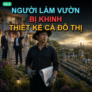 Người Làm Vườn Bị Chủ Biệt Thự Đuổi, Hóa Ra Anh Thiết Kế Cả Khu Đô Thị