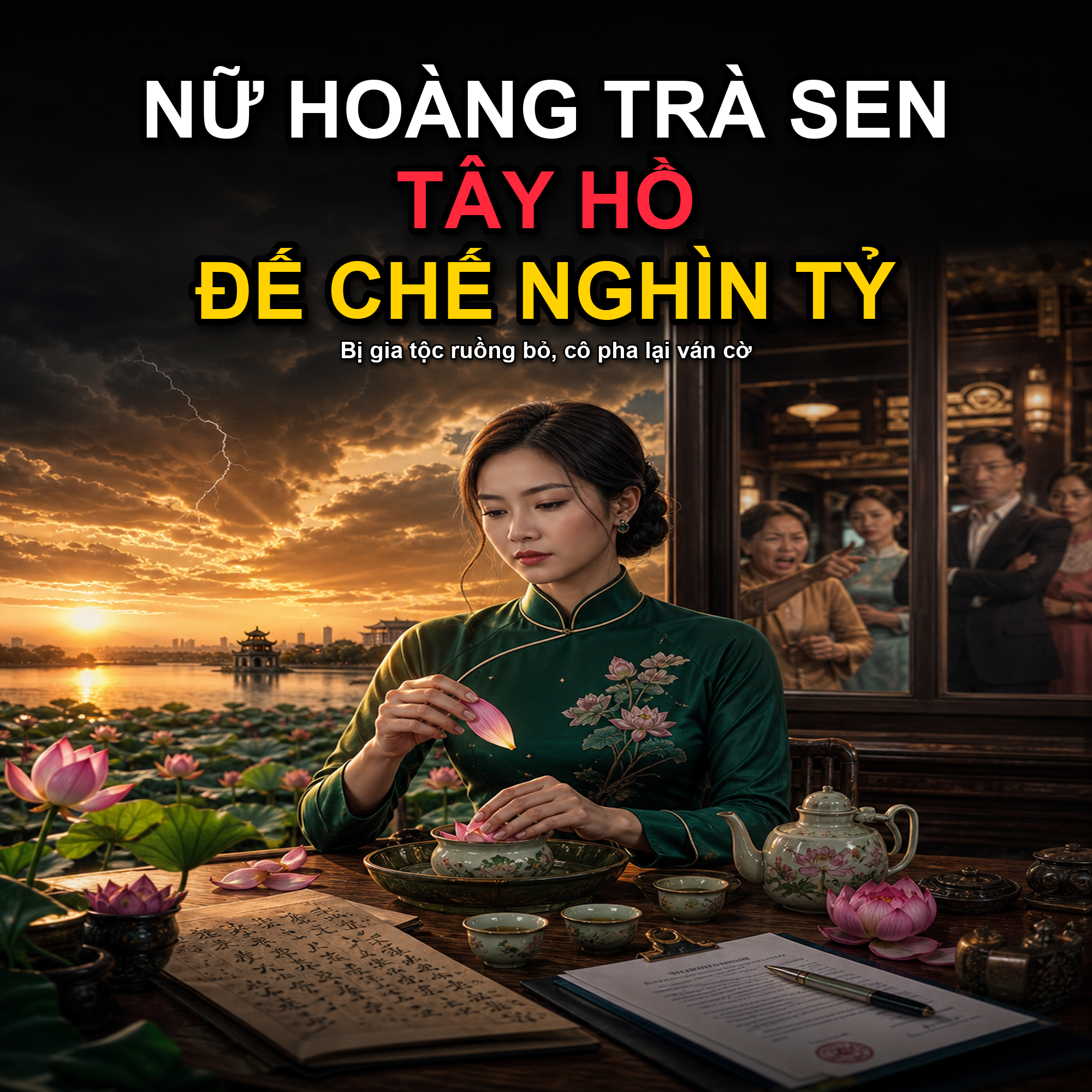 Nữ Hoàng Trà Sen Tây Hồ: Bị Đuổi Khỏi Gia Tộc, Cô Xây Đế Chế Trà Nghìn Tỷ