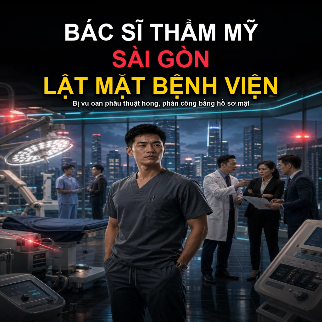 Bác Sĩ Thẩm Mỹ Sài Gòn: Bị Vu Oan Phẫu Thuật Hỏng, Tôi Lật Mặt Cả Bệnh Viện