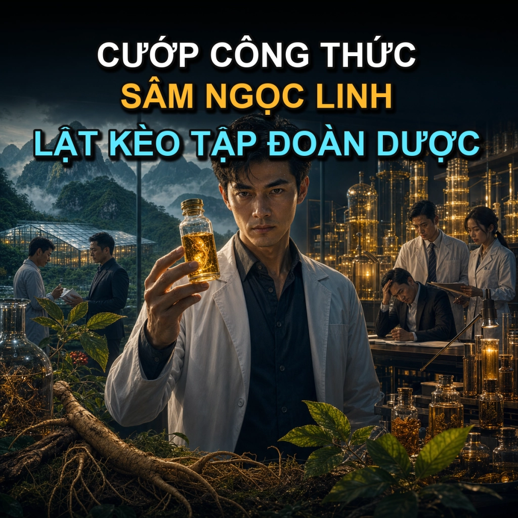 Cướp Công Thức Sâm Ngọc Linh, Kỹ Sư Lật Kèo Thâu Tóm Tập Đoàn Dược Khiến Kẻ Phản Bội Phải Trả Giá
