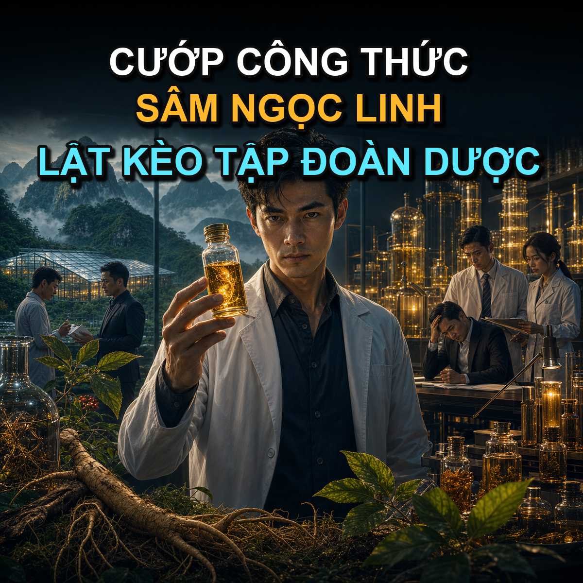 Cướp Công Thức Sâm Ngọc Linh, Kỹ Sư Lật Kèo Thâu Tóm Tập Đoàn Dược Khiến Kẻ Phản Bội Phải Trả Giá