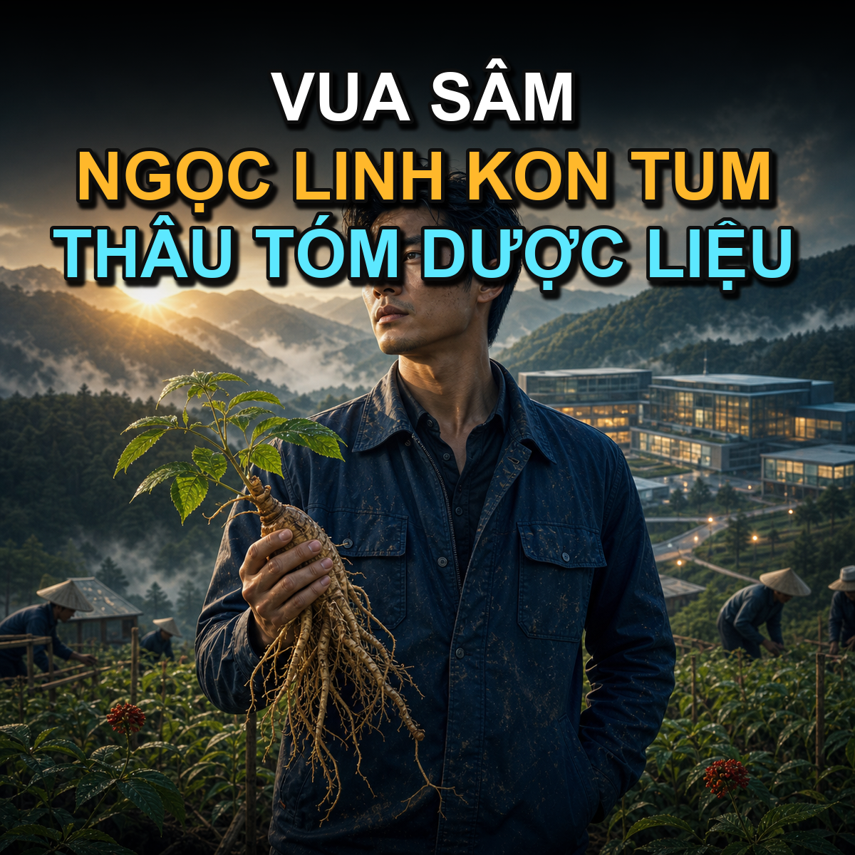 Vua Sâm Ngọc Linh Đất Kon Tum: Kẻ Bị Sỉ Nhục Lật Kèo Thâu Tóm Tập Đoàn Dược Liệu Nghìn Tỷ