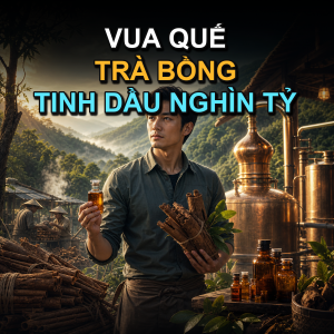 Vua Quế Trà Bồng: Bị Khinh Rẻ Đuổi Khỏi Cửa, Tôi Xây Đế Chế Tinh Dầu Nghìn Tỷ