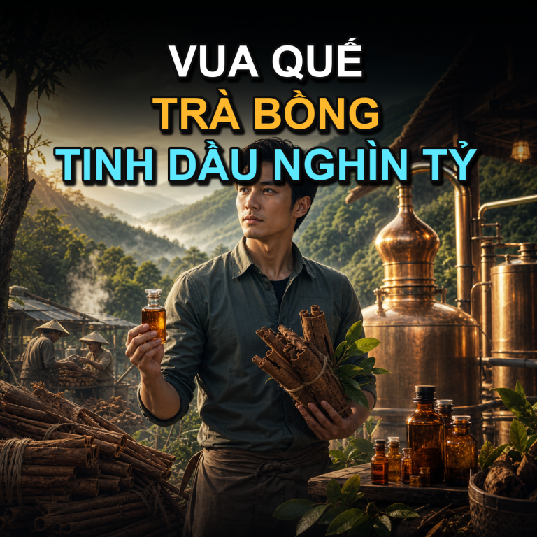 Vua Quế Trà Bồng: Bị Khinh Rẻ Đuổi Khỏi Cửa, Tôi Xây Đế Chế Tinh Dầu Nghìn Tỷ