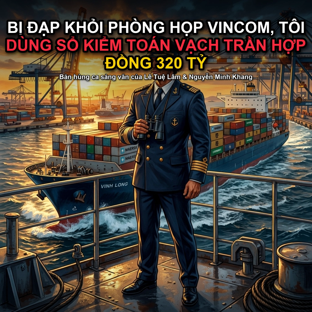 Bị Đạp Khỏi Phòng Họp Vincom, Tôi Dùng Sổ Kiểm Toán Vạch Trần Hợp Đồng 320 Tỷ