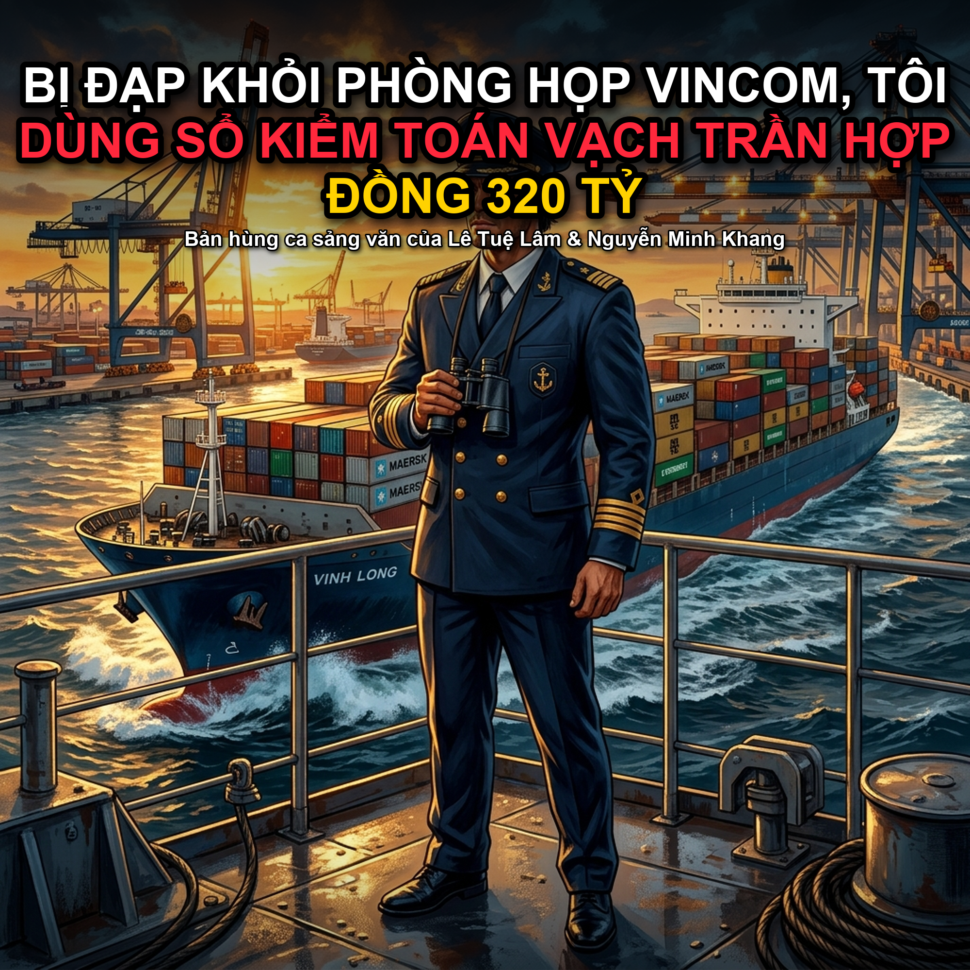 Bị Đạp Khỏi Phòng Họp Vincom, Tôi Dùng Sổ Kiểm Toán Vạch Trần Hợp Đồng 320 Tỷ