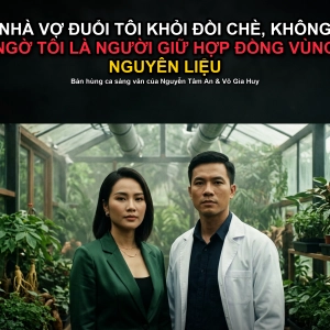 Nhà Vợ Đuổi Tôi Khỏi Đồi Chè, Không Ngờ Tôi Là Người Giữ Hợp Đồng Vùng Nguyên Liệu