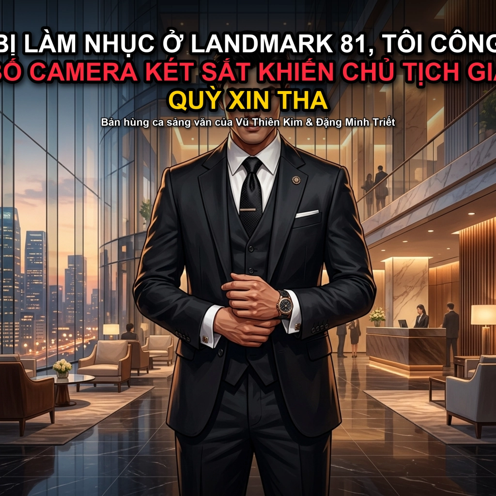 Bị Làm Nhục Ở Landmark 81, Tôi Công Bố Camera Két Sắt Khiến Chủ Tịch Giả Quỳ Xin Tha