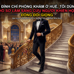 Bị Đình Chỉ Phòng Khám Ở Huế, Tôi Dùng Hồ Sơ Lâm Sàng Cứu Người Khiến Hội Đồng Đổi Giọng