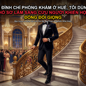 Bị Đình Chỉ Phòng Khám Ở Huế, Tôi Dùng Hồ Sơ Lâm Sàng Cứu Người Khiến Hội Đồng Đổi Giọng