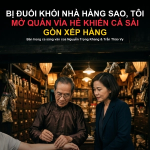 BỊ ĐUỔI KHỎI NHÀ HÀNG SAO, TÔI MỞ QUÁN VỈA HÈ KHIẾN CẢ SÀI GÒN XẾP HÀNG