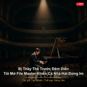 Bị Thay Thế Trước Đêm Diễn, Tôi Mở File Master Khiến Cả Nhà Hát Đứng Im