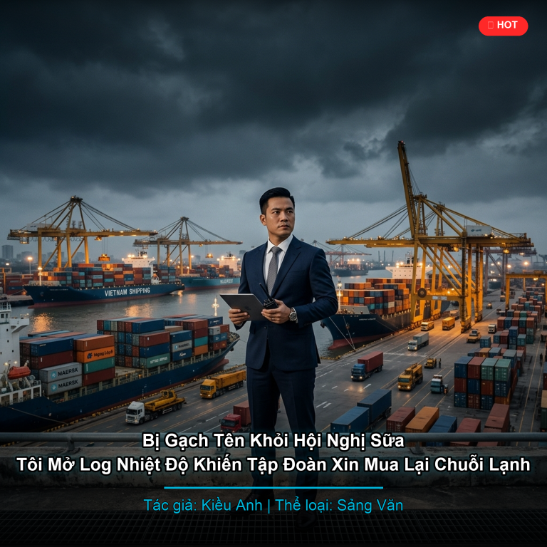 Bị Gạch Tên Khỏi Hội Nghị Sữa, Tôi Mở Log Nhiệt Độ Khiến Tập Đoàn Xin Mua Lại Chuỗi Lạnh