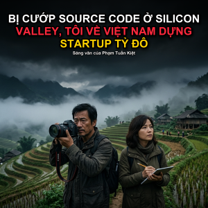 BỊ CƯỚP SOURCE CODE Ở SILICON VALLEY, TÔI VỀ VIỆT NAM DỰNG STARTUP TỶ ĐÔ