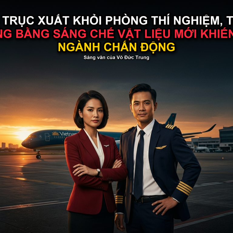 Bị trục xuất khỏi phòng thí nghiệm, tôi mang bằng sáng chế vật liệu mới khiến cả ngành chấn động