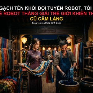 Đội Robot Trường Huyện Bị Cười Nhạo, Tôi Dẫn Họ Vô Địch FIRST Global Challenge