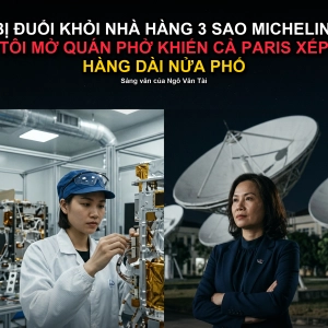 Từ Quán Phở Bị Chê ‘Thức Ăn Đường Phố’ Đến Sao Michelin Đầu Tiên Cho Ẩm Thực Việt Tại Paris