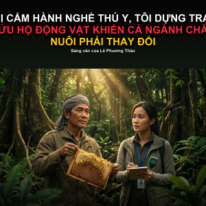 Bác Sĩ Thú Y Bị Dọa Giết Vì Cứu Voọc Chà Vá Chân Nâu Trên Bán Đảo Sơn Trà