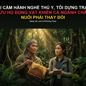 Bác Sĩ Thú Y Bị Dọa Giết Vì Cứu Voọc Chà Vá Chân Nâu Trên Bán Đảo Sơn Trà
