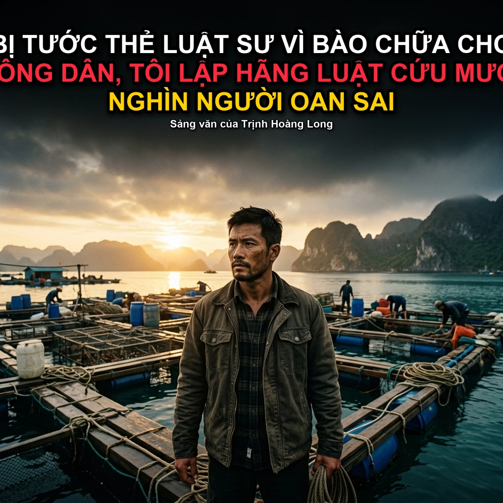 Bị Tước Thẻ Luật Sư Vì Bào Chữa Cho Nông Dân, Tôi Lập Hãng Luật Cộng Đồng Khiến Kẻ Cướp Đất Phải Trả Giá