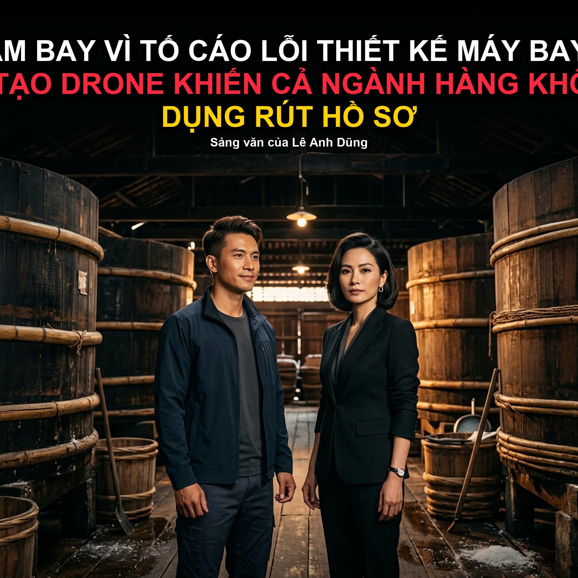 Bị Cấm Bay Vì Tố Cáo Lỗi Thiết Kế Máy Bay, Tôi Tự Chế Tạo Drone Khiến Cả Ngành Hàng Không Phải Sửa Quy Trình