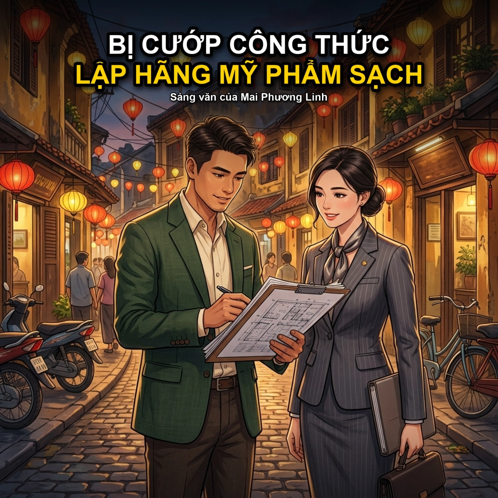 Bị Cướp Công Thức Serum Tái Tạo Da, Tôi Lập Thương Hiệu Mỹ Phẩm Sạch Khiến Kẻ Trộm Phá Sản